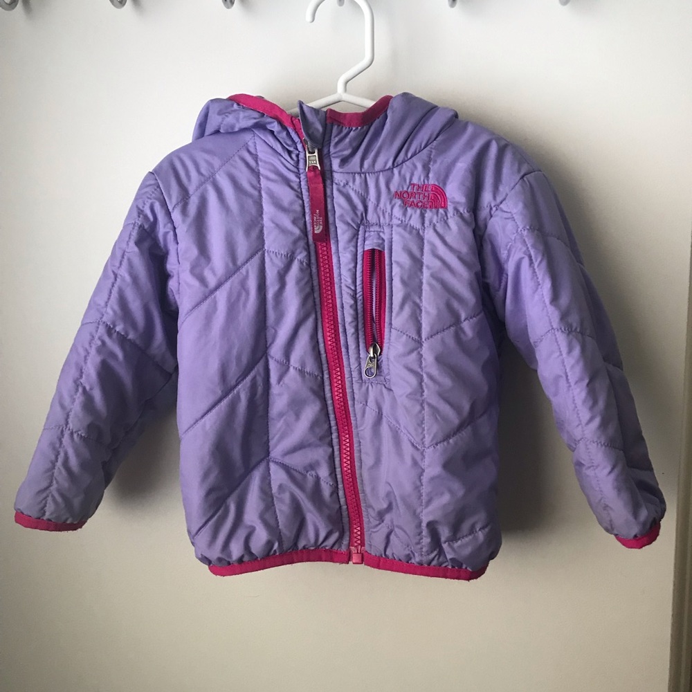Girls North Face Reversible Jacket